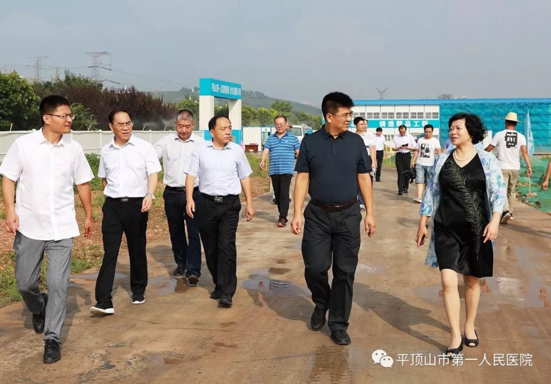 副市长王朴一行视察调研市一院新院区建设工程-医院